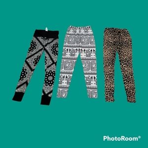 Women's Leggings (Set of 3)